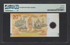 Brunei 20 Ringgit 2007 P34a  commemorative  Uncirculated Grade 66