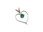 Antique 19thc   ct  Alexandrite heart Pendant Russia Natural Color-change Genuine