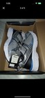 Pony Men s Wide Width Athletic Sneakers Gray Black Blue Lace Up Mesh