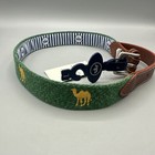Peter Millar Youth Belt Size Large Green Crown Seal From Medinah Country Club