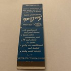 Vintage Matchbook Cover Matchcover Sea Castle Motel St Petersburg Fl