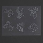 Craftaid Plastic Outdoors Template 76520-00 By Tandy Leather 