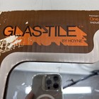 Nos Vintage 70 s Glas-tile Hoyne Glass Mirror Wall Tiles 12  X 12    One Dozen