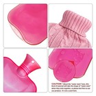 Hot Water Bottle W knitted Cover 2l Hot Cold Compress Neck Shoulder Pain Relief