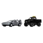 2026 Hot Wheels Premium 2 Pack Back To The Future Time Machine   Toyota Pickup
