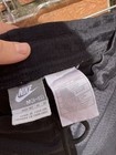 Vintage Nike Black   Grey Mesh Athletic Shorts - Women   s Size M  8-10  
