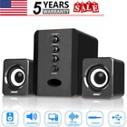 Computer Usb Speakers System Stereo Bass Subwoofer Led For Desktop Laptop Pc Dvd