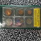 1971 Ireland 6x Coin Mint Set Lot b2399 With Case   C o a 
