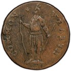 1788 Massachusetts Cent Pcgs Xf40