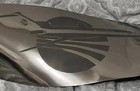 Continental Airlines Jet Engine Fan Blade Cfm56-7b Etched With 727