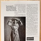 1991 Lands End Trench Coat In The Rain Vintage Print Ad Mens Fashion Advert