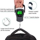 Digital Hanging Luggage Scale With Comfortable Handle And Large Hook  110lb 5   