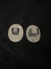 Boy Scouts Of America Vintage Metal Eagle Scout Neckerchief Slide 2 Set Versions