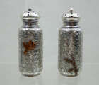 Fine Antique Sterling Silver Mixed Metals Shakers Aesthetic Japanese Style 1881