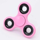 Tri-spinner Fidget Toy Edc Hand Spinner Anti Stress Relief Toys Reducer Black