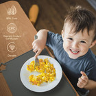 Silicone Baby Placemat Non-slip Toddler Food Mat Kids Table Mat Stain-proof 2