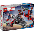 Lego Marvel Captain America Vs Red Hulk Battle 76292 Jet Minifigures Toy Gift