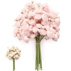 18x Silk Ranunculus Artificial Flowers Wedding Bouquet Filler Home Floral Decor
