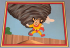 The New Adventures Of Mighty Mouse Production Cel On Production Background 1979