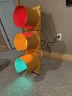 Rare -  Authentic Eagle 12  Traffic Light Old  Bulb Type With Bubble Lens  4