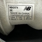 New Balance 574 Nbg574 Mens Size 10 5 2e Wide Spikeless Revlite Grey Golf Shoes