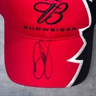 Dale Earnhardt Jr Budweiser Racing  8 Dei Vintage Nwot Signed Nascar Hofer Hat
