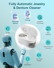 Upgraded  draining   Drying  Ultrasonic Jewelry Cleaner - 45khz Ult    Fast Ship