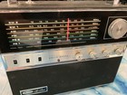 Vintage General Electric Am Fm Radio Ge Model P2860 Solid State Brown Portable