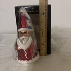 Vintage Christopher Radko Rare 1998 Triple Nick Ornament New With Tag And Box
