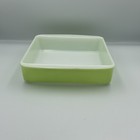 Vintage Pyrex Avocado Green Square Baking Dish 8 Inch Ovenware D23
