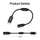 Usb Breakaway Cable Compatible With Logitech G29  G27  G923  G920  Thrustmaster