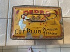Rare Old Lunch Box Pedro Smoking Tobacco Tin Original Antique Cut Plug