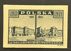 Travelstamps  1945 Poland Imperf Stamps Sg 543 6zt Mint Mnh Og