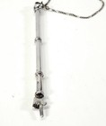 Vintage 5  Yad Torah Pointer 925 Sterling Silver Isreal W  Removable Ss Bracelet
