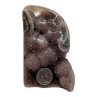 Amethyst Cut Base Sugar Druzy Free Form