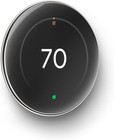 Google Nest Learning Thermostat 4th Gen W  Temperature Sensor Polished Silver