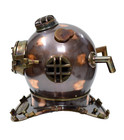 Nautical Collection Decorative Divers Helmet Solid Steel   Aluminum Copper Antiq