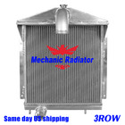 3-row Radiator Fit Farmall Ih A Super A B Bn Pressurized Only 58124dbx 358105r91