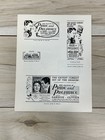 Vintage Mgm Pride And Prejudice Press Sheet Greer Garson Laurence Olivier 1940