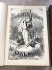 Antique Harper s Pictorial History Of The Civil War Part First   Second 1890s