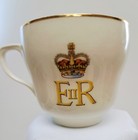 Vintage Queen Elizabeth Ii 1953 Coronation Fine Bone China Cup 
