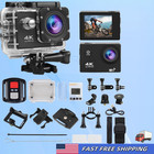 For Go Pro Wifi 4k Action Camera Sport Video Waterproof 1080p Hd Cam 170   Remote