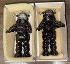 Lot Of 2 1997 Masudaya Robby The Robot Metal Die Cast Figures Japan Boxed