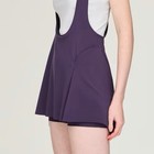 Y-3 Women   s Purple white Tennis Bib Dress Skort  Size M  jm4743 