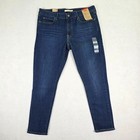 Levi   s 711 Skinny Jeans Women   s 32x26 Dark Wash Mid Rise Stretch  Nwt