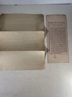 1913 Dividend Record   Broker Circular  Russell Brewster   Co   Vintage Finance