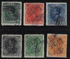 Venezuela  1900  Scott 150-155  Set Overprint Rtm  Used Ebv1116