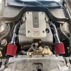 For Infiniti G35 Sedan 3 2007-2008 Red Short Ram Air Intake System Aluminum