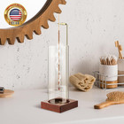 Incense Holder wooden Incense Holder For Sticks With 20 Incense Sticks  Anti-ash