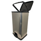 Mainstays Kitchen Trash Can  13 2 Gallon Plastic Step Garbage Bin